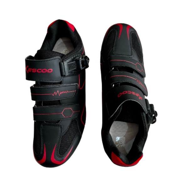Kescoo Black & Red Cycling Shoes. Size 43 display picture 3